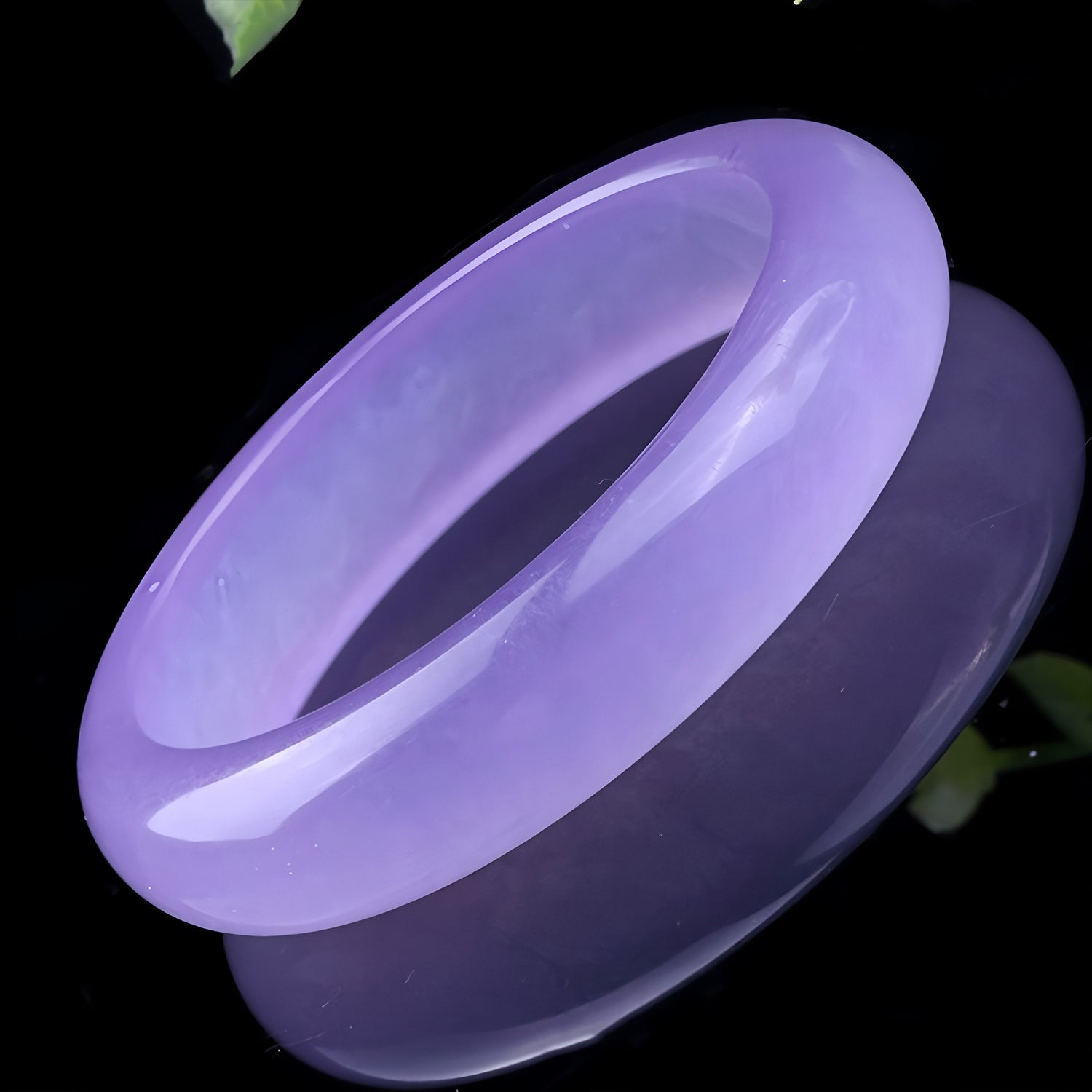 Elegant and Charming Purple Jade Bracelet