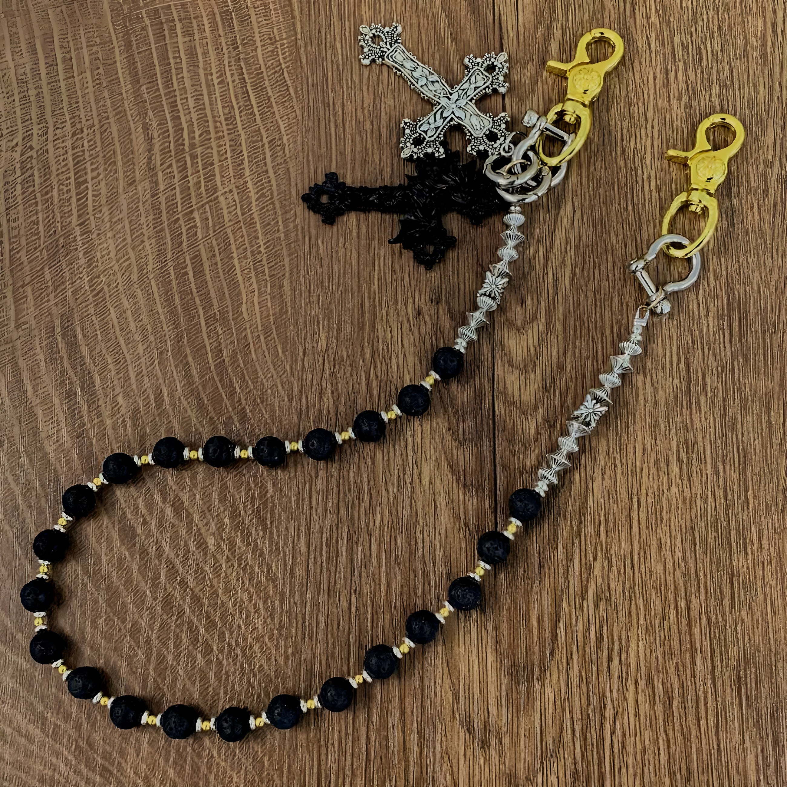 Cross Pendant Pants Chain