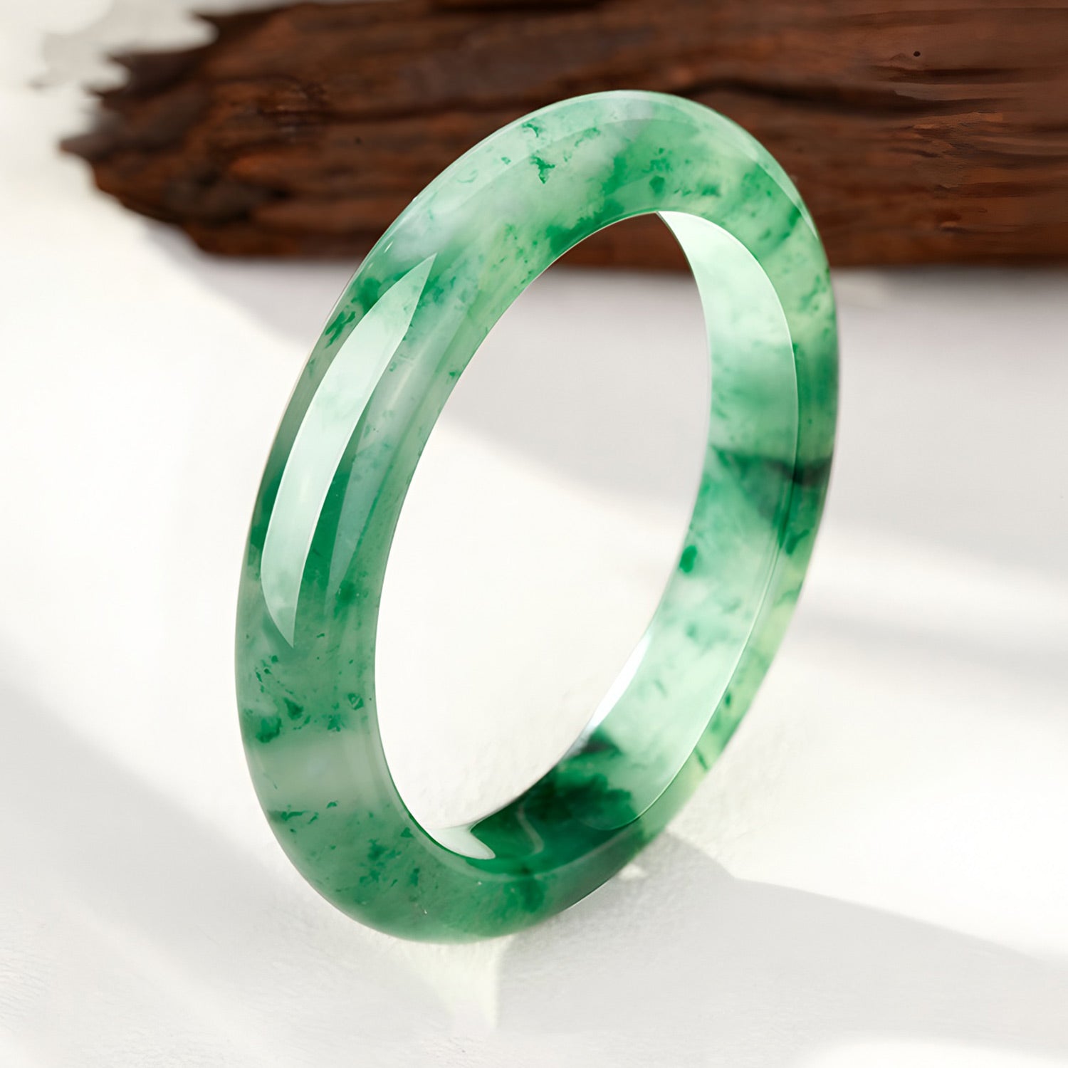 Elegant African Jadeite Bracelet