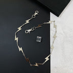 Lightning decorative personalized pants chain
