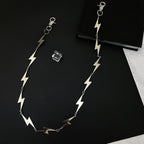 Lightning decorative personalized pants chain