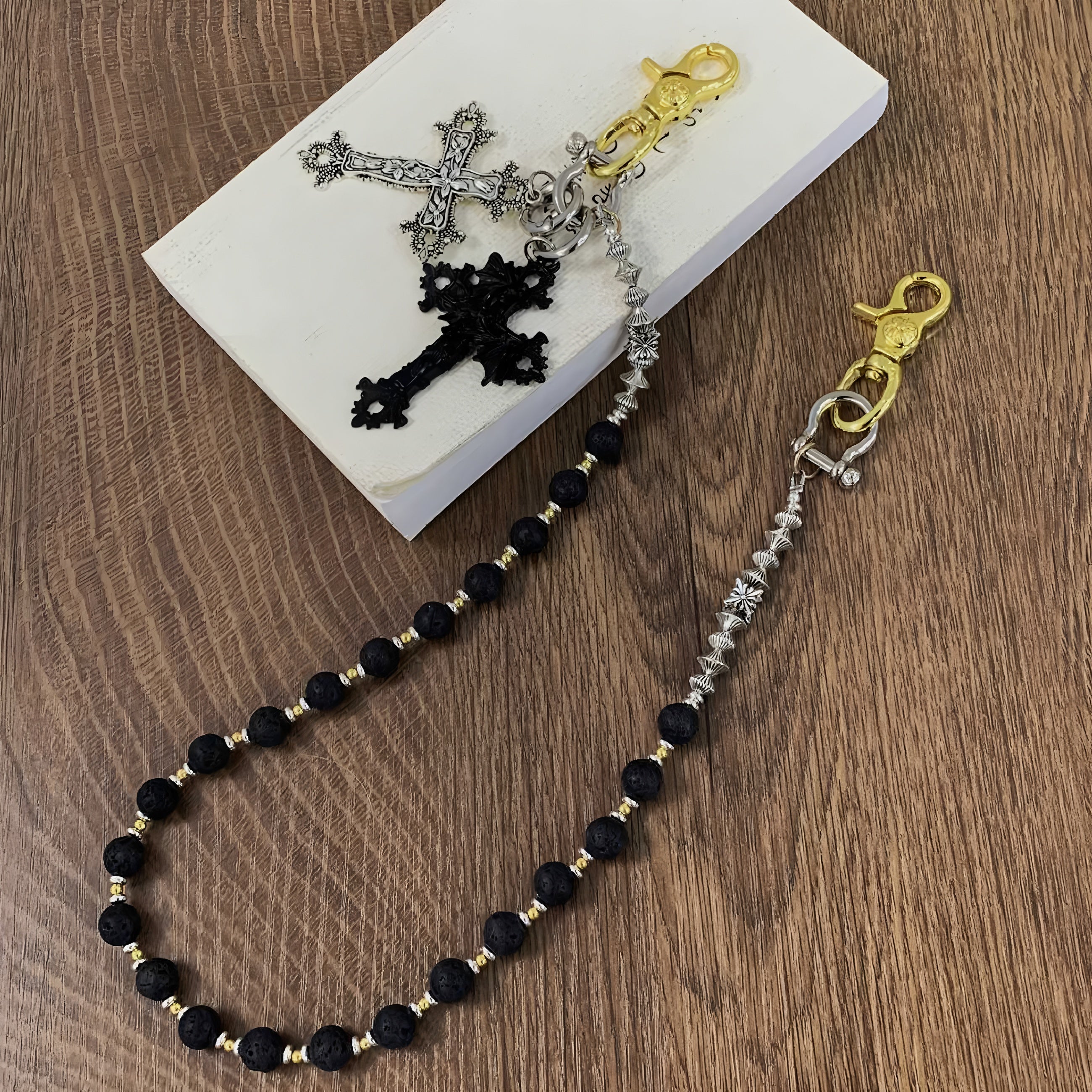 Cross Pendant Pants Chain