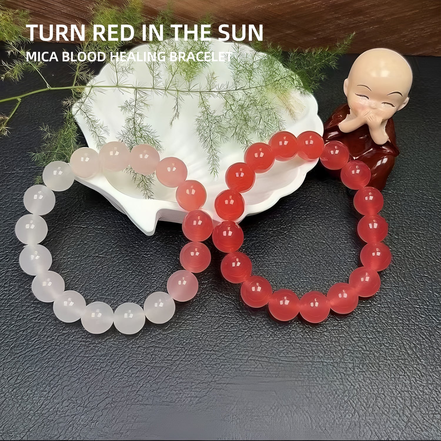 (Free gift, add to cart and get it for free.)Sunlight color changing bracelet