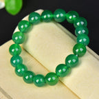 Elegant natural green jade bracelet