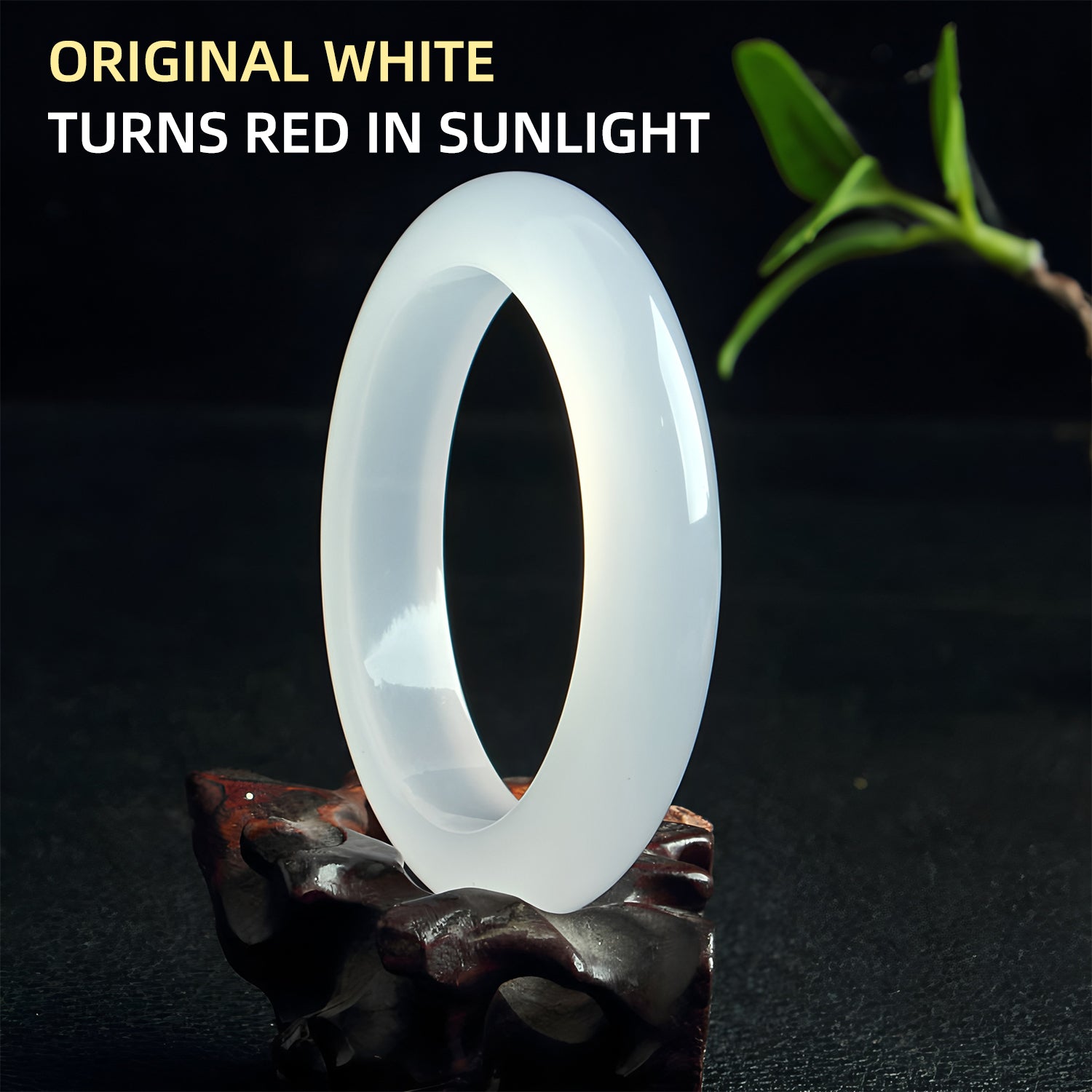 New mica blood-sinking treasure healing bracelet that changes color in the sun