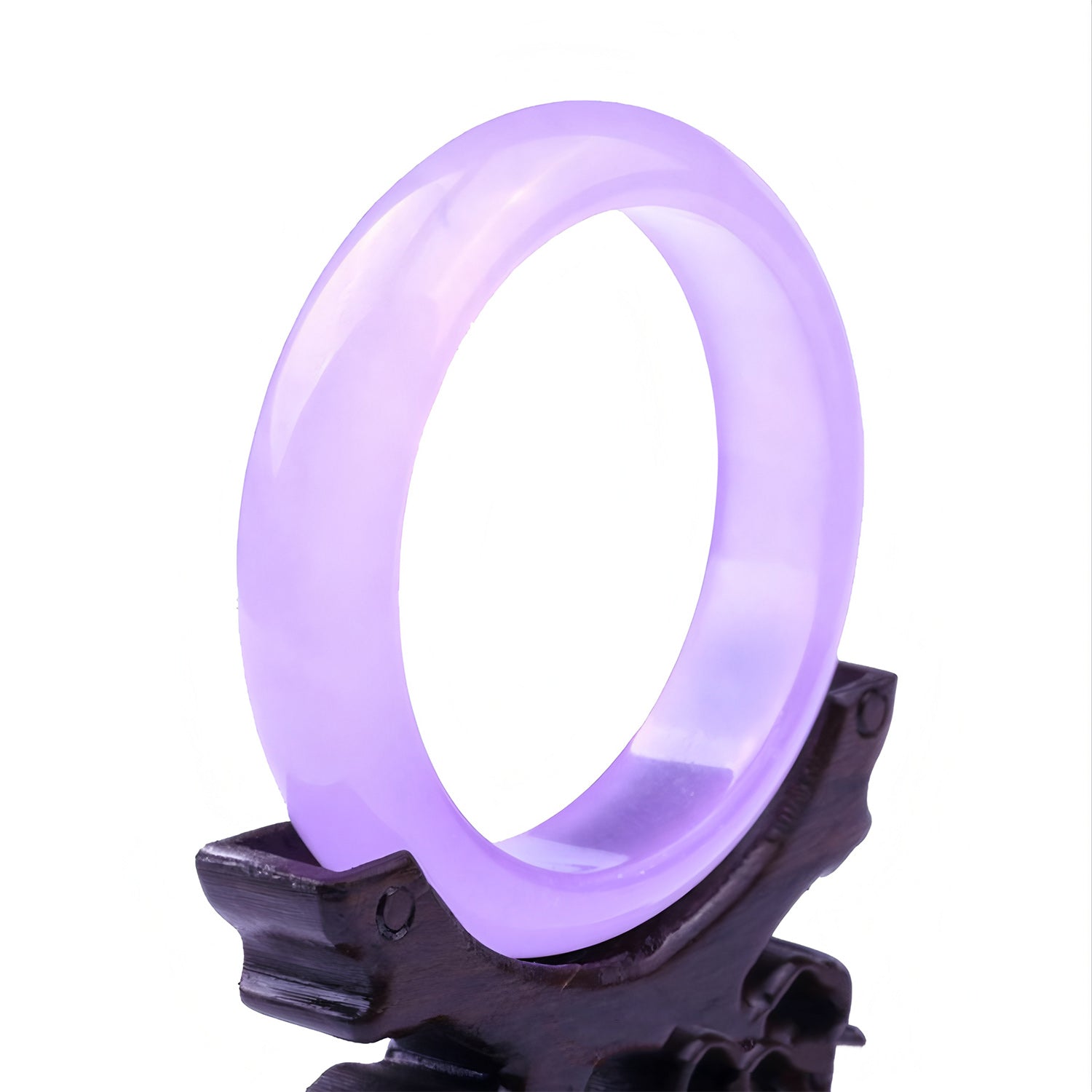 Elegant and Charming Purple Jade Bracelet