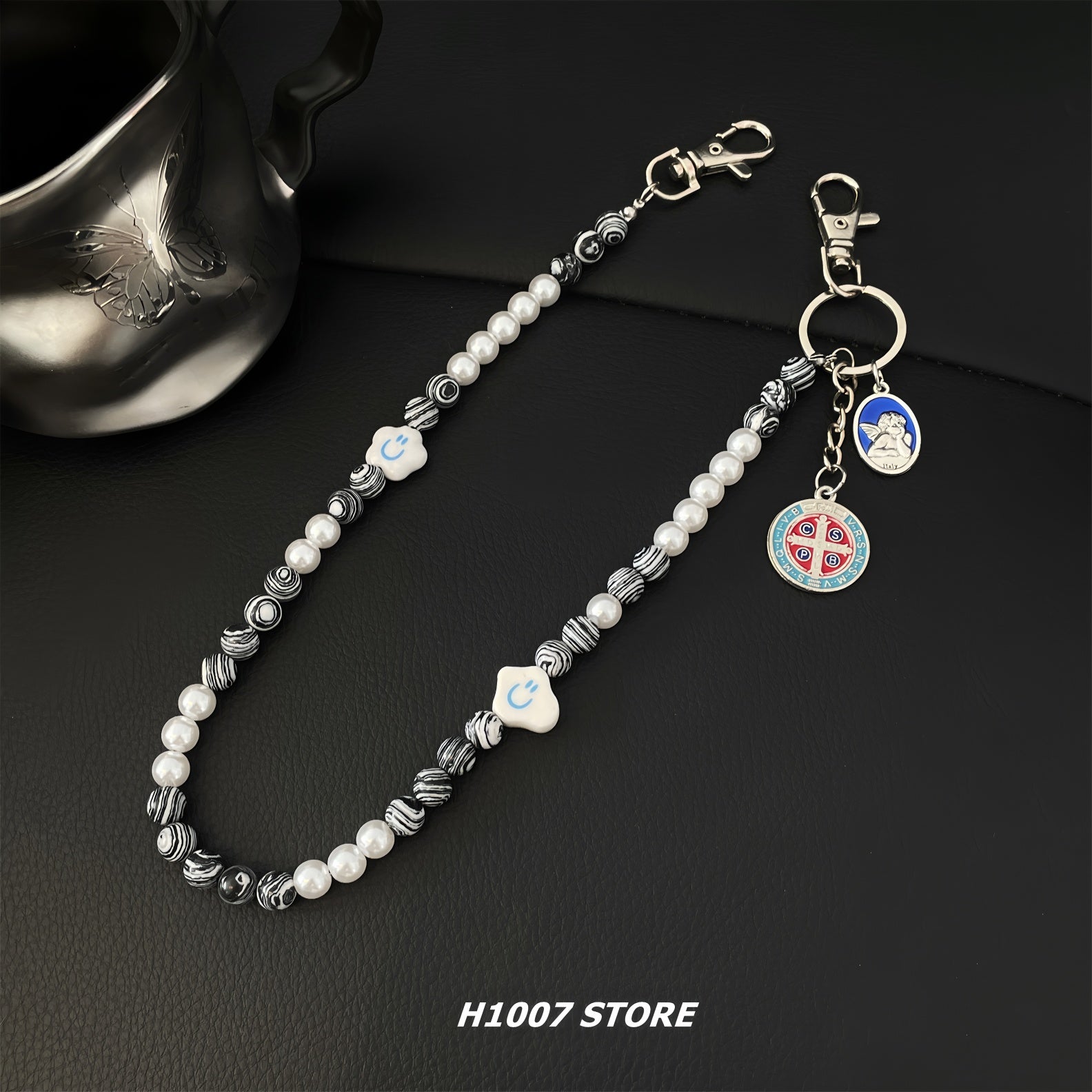 H1007 Original Portrait Beaded Series Pants Chain