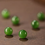 Natural Jasper Multi-Circle Buddhist Beads Jade Bracelet