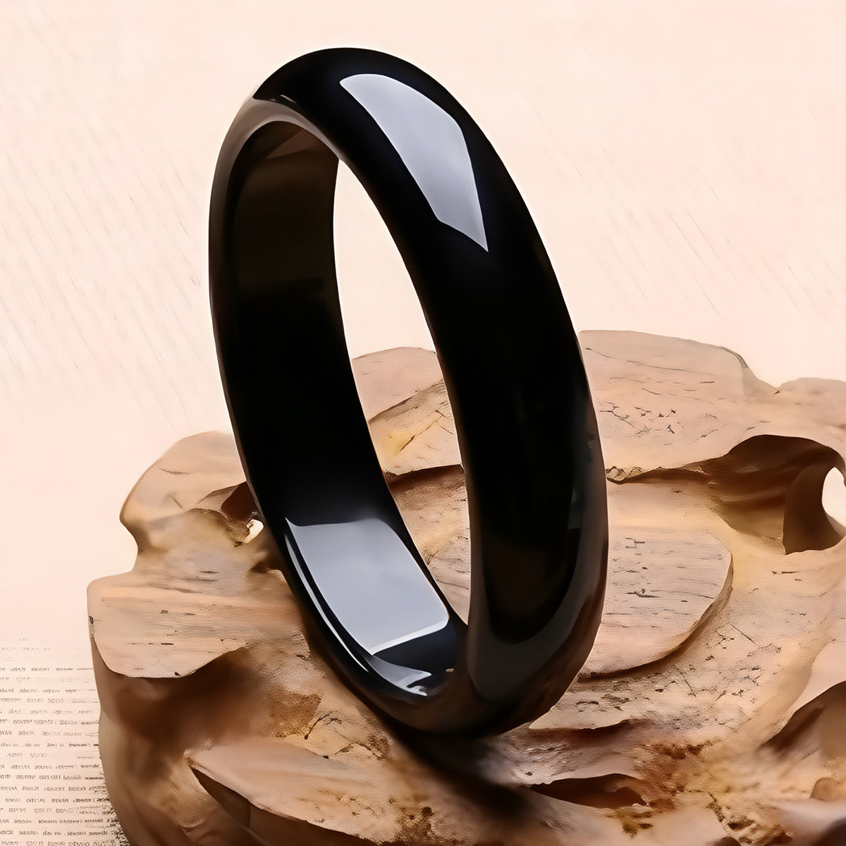 Natural Nephrite Black Jade Bracelet