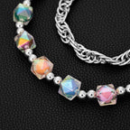 Double chain colorful candy trend hip hop hot selling pants chain