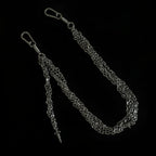 Original multi-layer splicing heavy metal trouser chain
