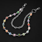 Double chain colorful candy trend hip hop hot selling pants chain