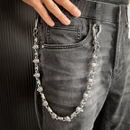 Vintage skull trouser chain Halloween trouser chain