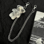 Cute bear plush original doll pendant pants chain