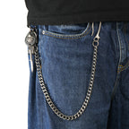 Ghost Bayonet Dagger Pendant Pants Chain