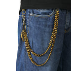 Vintage alloy eagle claw pants chain