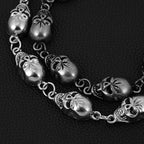 Skull personalized metal trouser chain