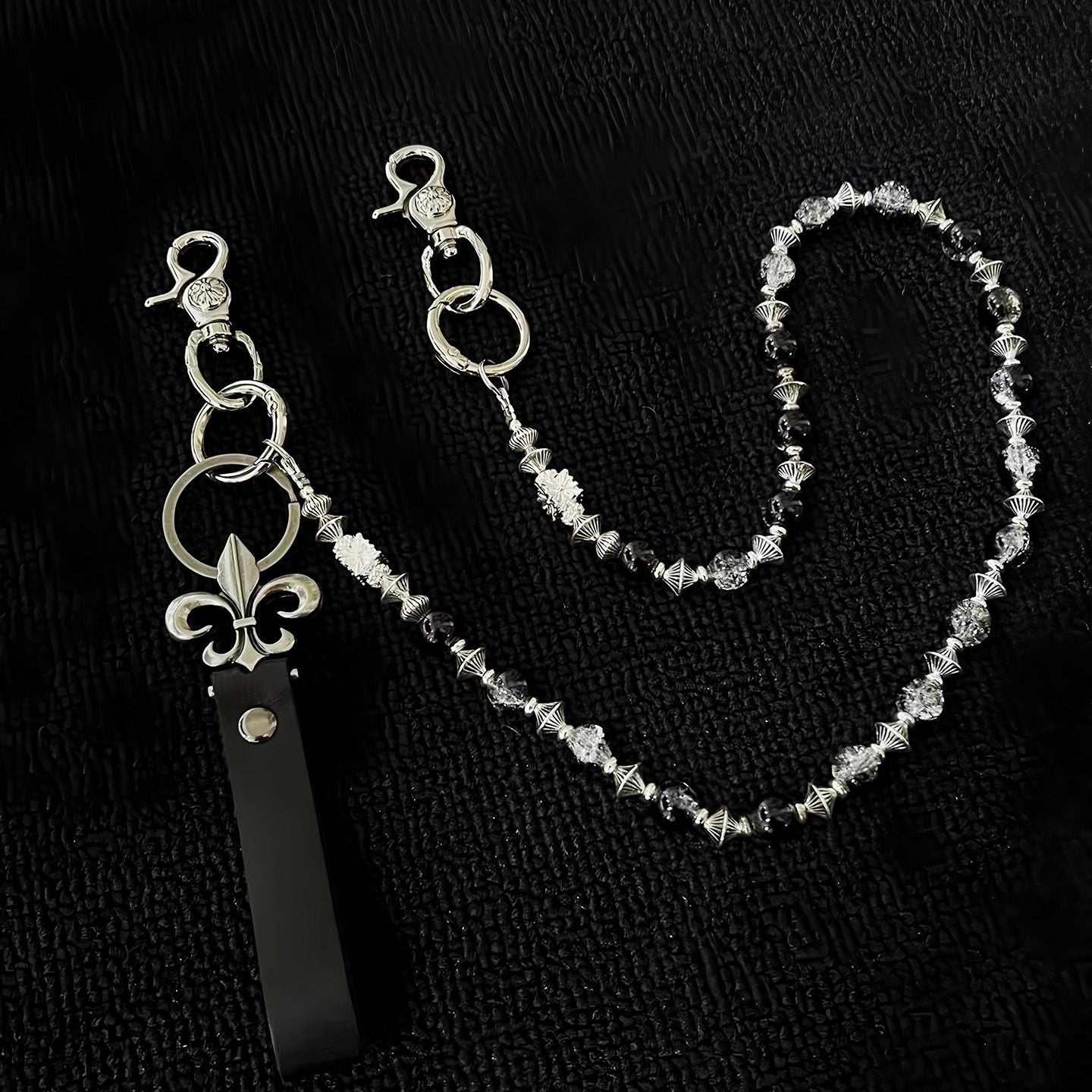 New dark style cross handmade trouser chain