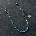 Retro street handmade design multi-element trouser chain