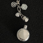 Strawberry Hip Pot Pendant Keychain