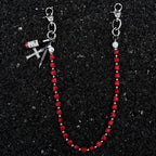 Volcanic stone single product unique pants chain