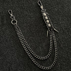 Personalized spiked trouser chain