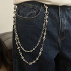 Diamond Cross Denim Waist Chain