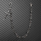 Vintage Gothic Cross Skull Pants Chain
