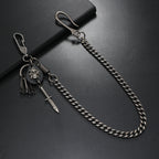 Ghost Bayonet Dagger Pendant Pants Chain