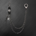 Punk hip-hop motorcycle street pants chain