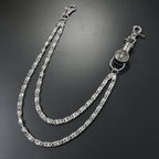 Punk hip-hop leather accessories waist chain
