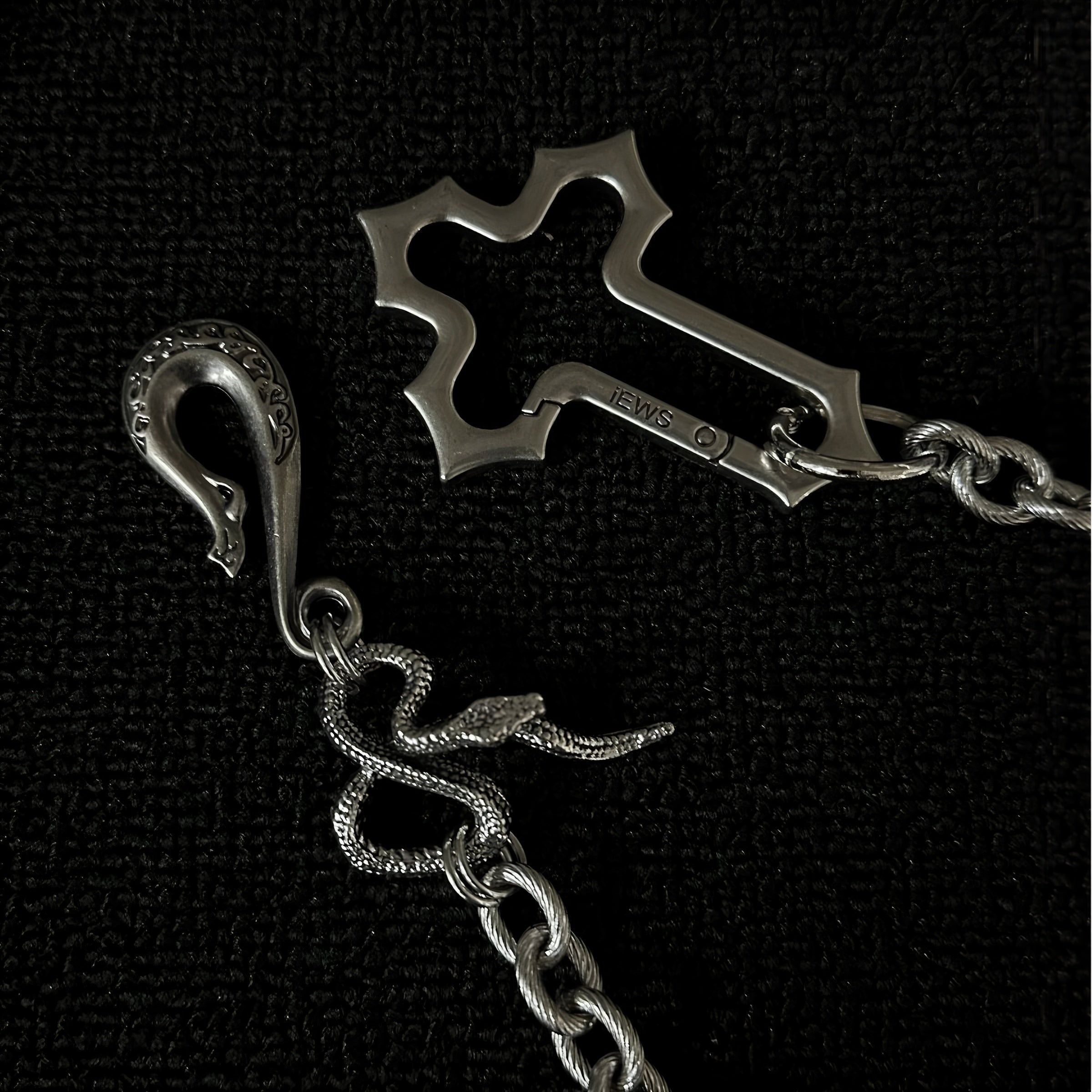 Viper Cross Pants Chain Hip Hop Pants Chain