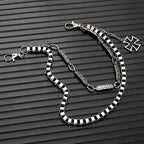 Exclusive design metal double chain waist chain