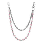 Double chain colorful candy trend hip hop hot selling pants chain