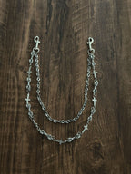 Diamond Cross Denim Waist Chain