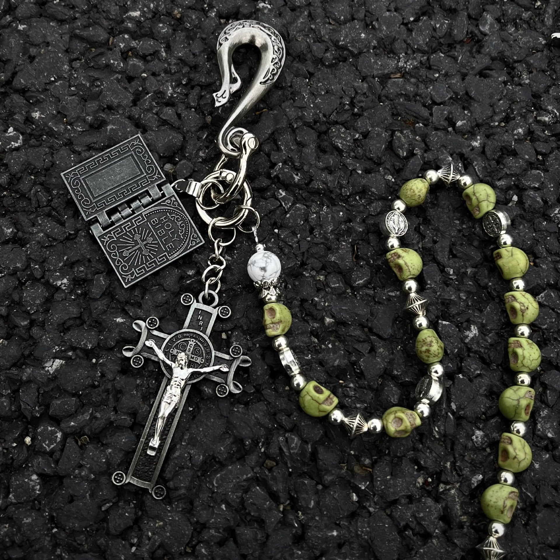 Volcanic Stone Creative Accessory Pants Chain