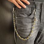 Personalized design cross pants chain