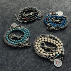 Retro street handmade design multi-element trouser chain