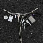 Creative skull palm waist chain
