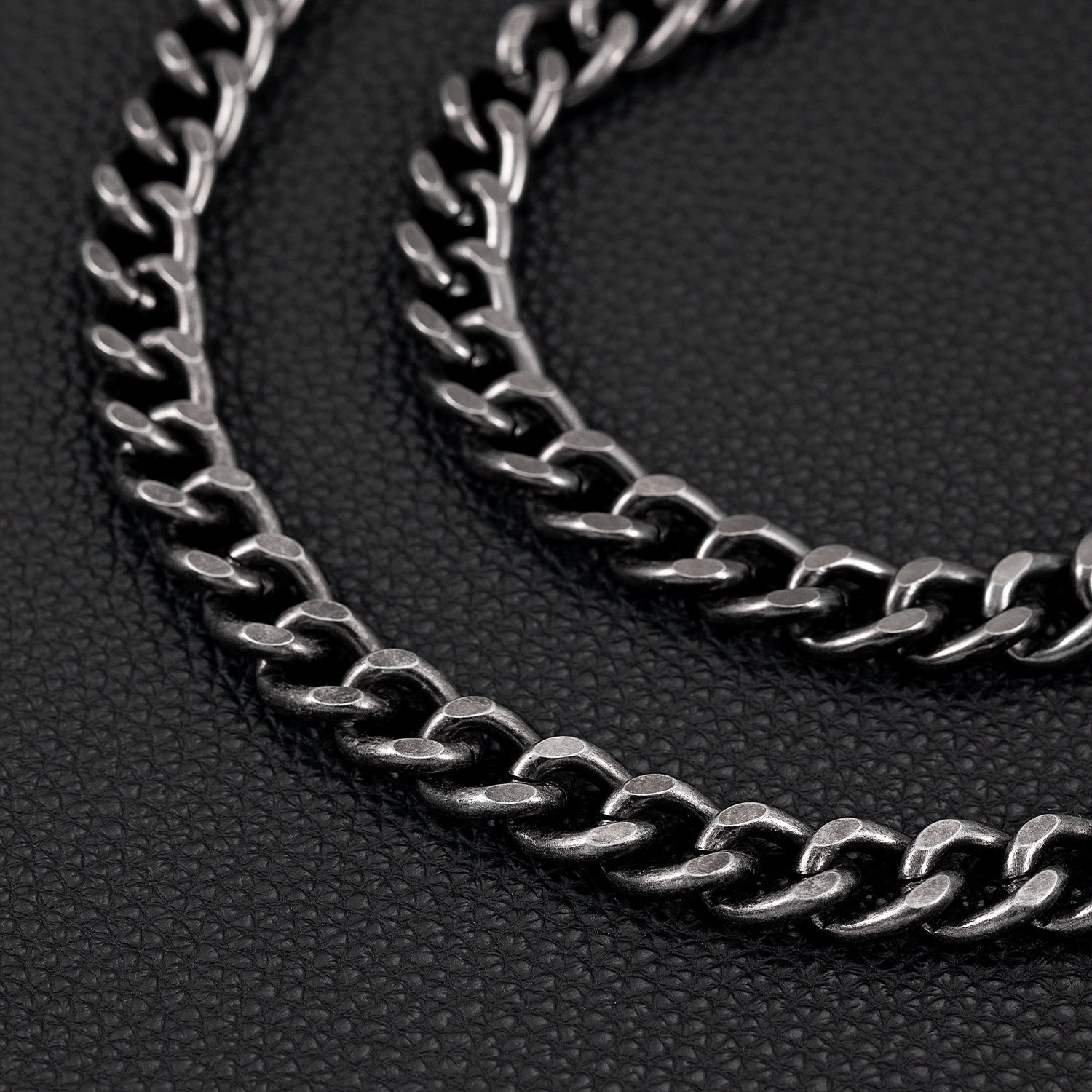 Creative double gun bullet retro double layer bold trouser chain