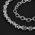 New double chain thorn candy trend hip hop pants chain