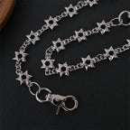 Original personalized five-pointed star waist chain