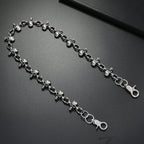 Metal skull trouser chain
