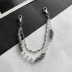 Original thorn-shaped pearl pants chain