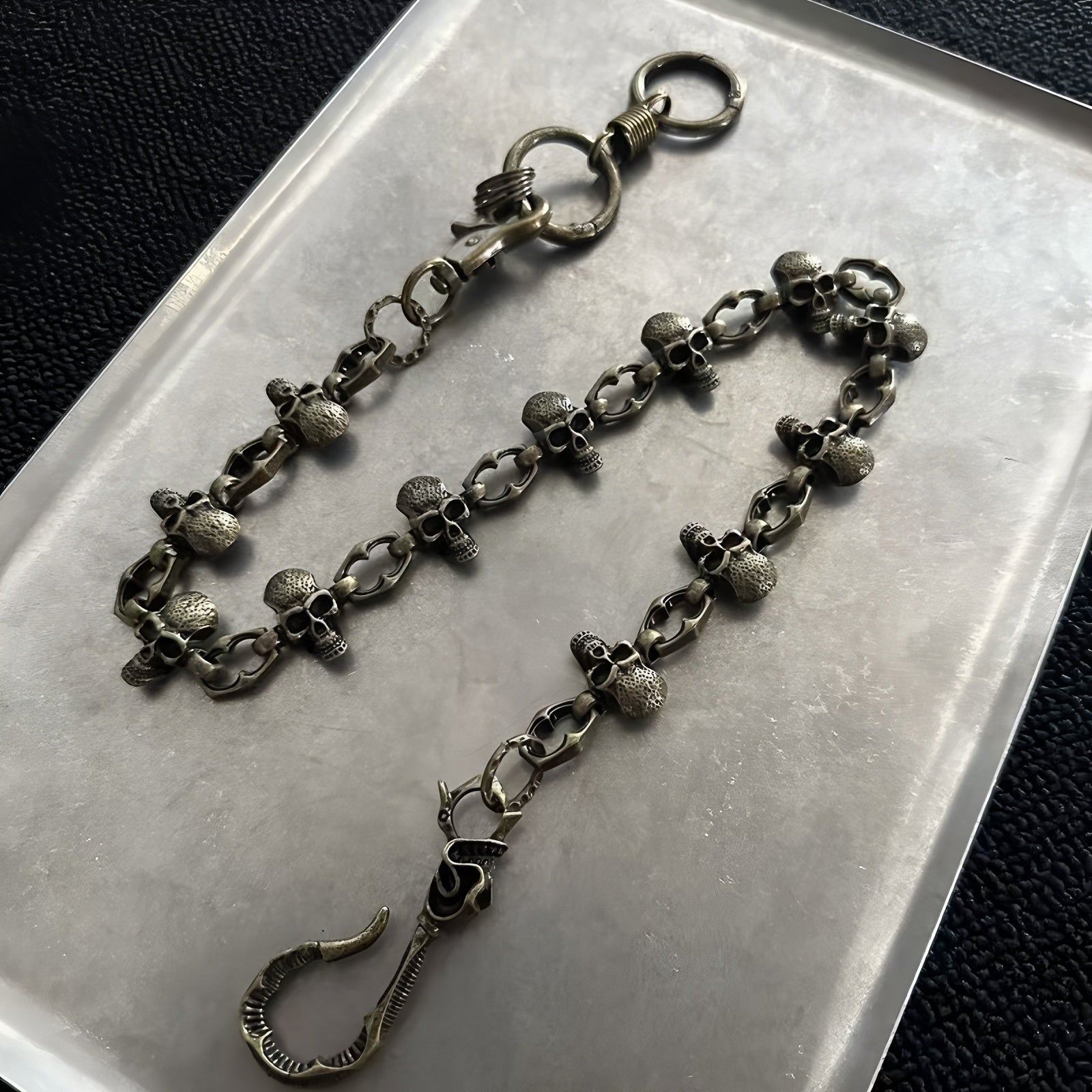 Dark Punk Skull Pants Chain