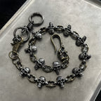 Dark Punk Skull Pants Chain