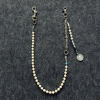 Retro street handmade design multi-element trouser chain