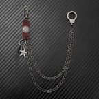 Punk hip-hop motorcycle street pants chain