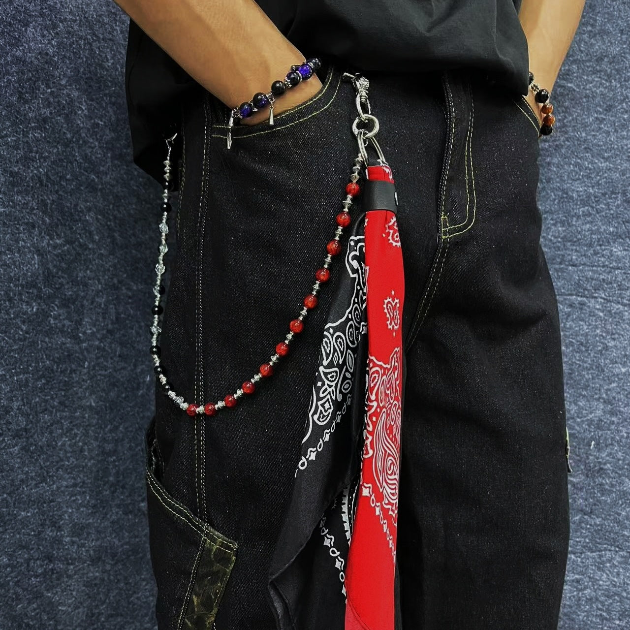 Cashew Flower Square Pants Chain