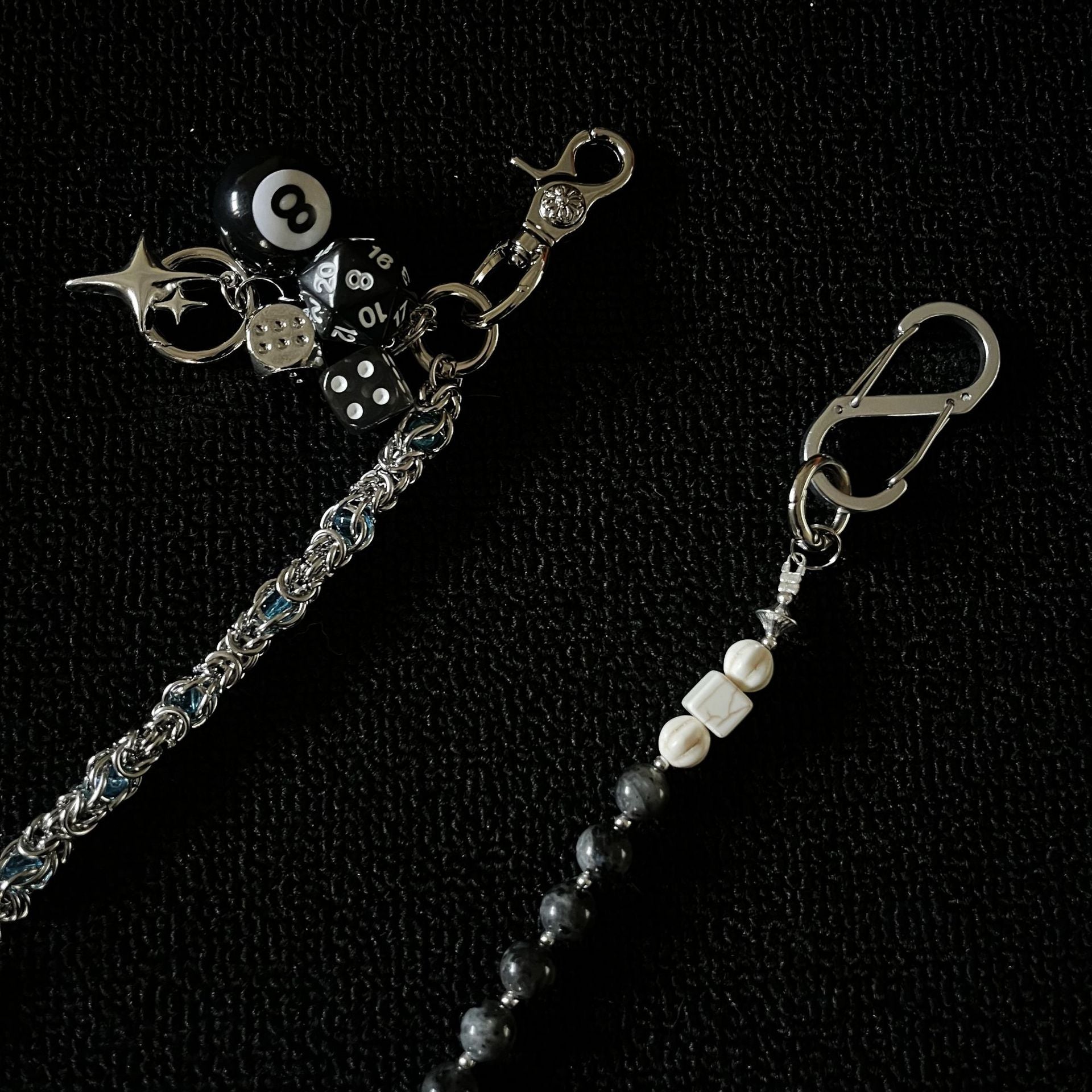 Dark Subculture Y2K Handmade Pants Chain